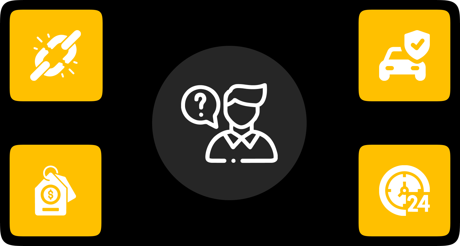 Centered Transparent Image